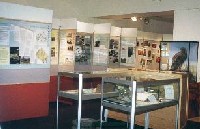 A photo of the inside of Tomintoul Museum