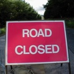Road Closed Sign