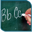 A blackboard