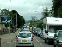 Traffic in Elgin