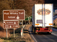 Traffic going into Keith