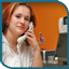 A photo of a switchboard operator