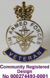 Armed Forces Veteran Badge