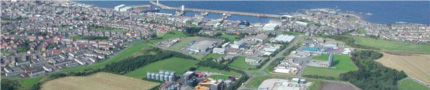 Aerial Photo Buckie