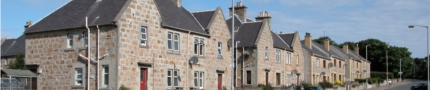 Housing Elgin Row of houses