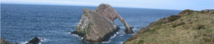 Scenery Portknockie bow fiddle rock 