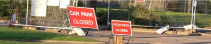 Roads Car park closed