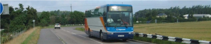 Transport bus at kinloss