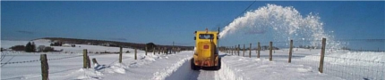 Roads Winter maintenance snowblower