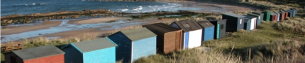 Hopeman beach huts
