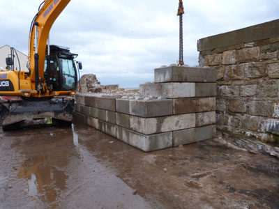 Lossiemouth Harbour Wall Lossiemouth Harbour Wall