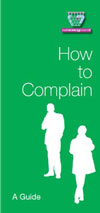 How to complain leaflet