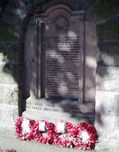Lhanbryde War Memorial